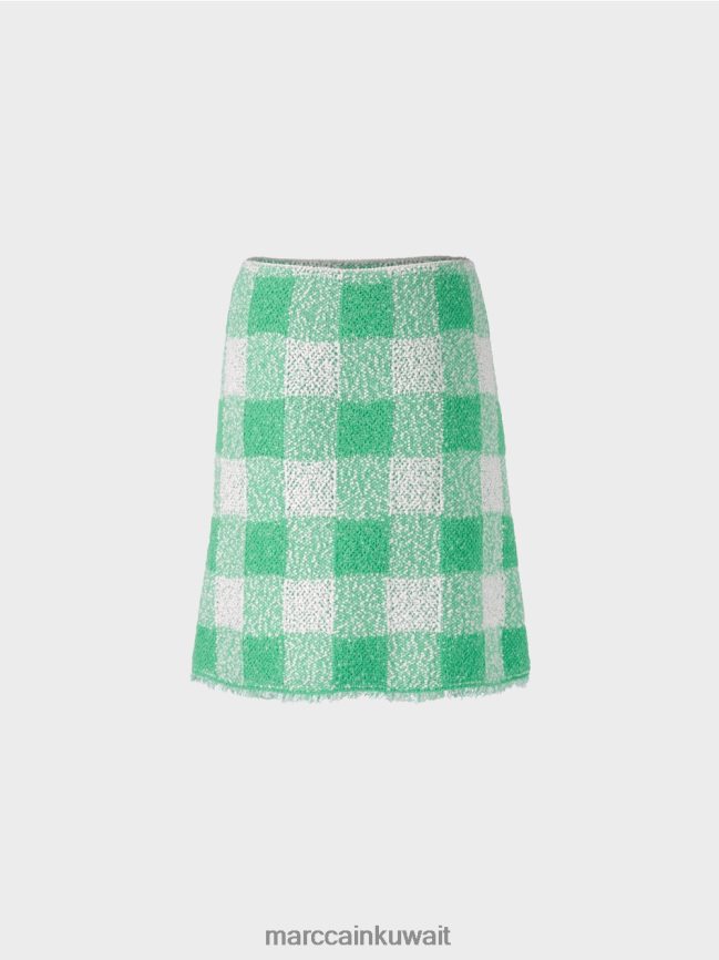 Marc Cain تنورة فيشي كاروهات 