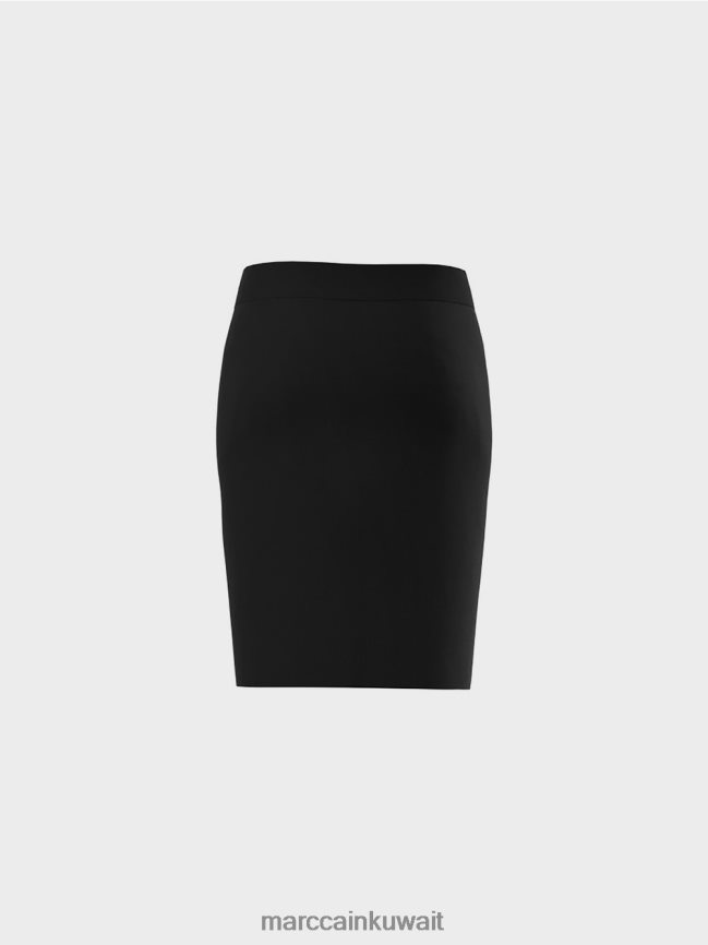 Marc Cain تنورة جيرسي تمتد LVN0D6515 ملابس أسود