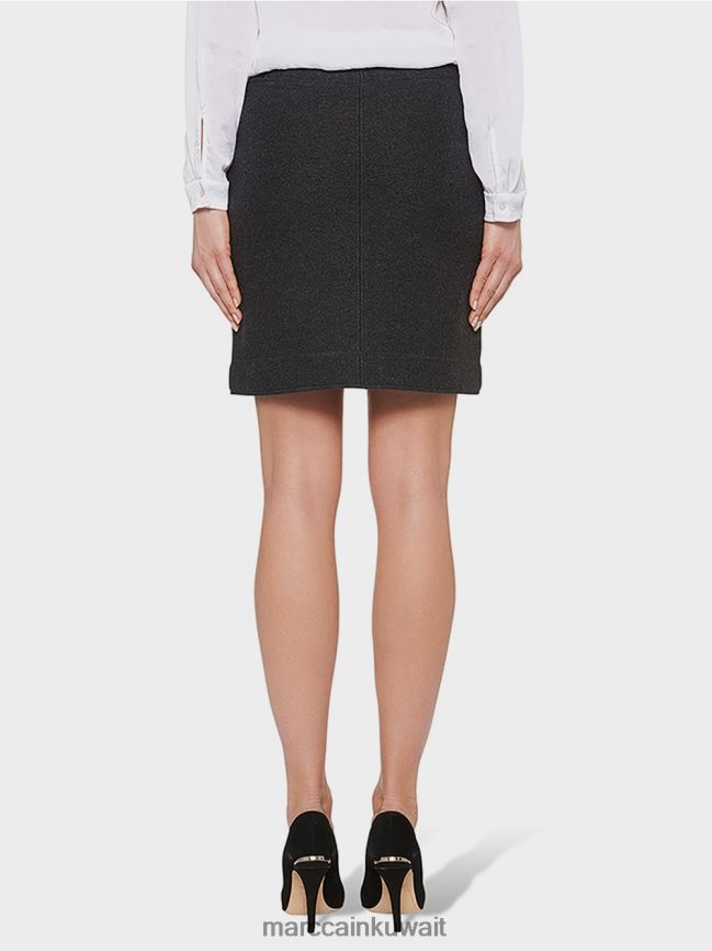 Marc Cain تنورة بخطوط نظيفة LVN0D6521 ملابس الجمرة الخبيثة