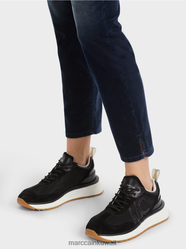 Marc Cain جينز بخمسة جيوب من سيليا LVN0D6544 ملابس منتصف الليل الأزرق