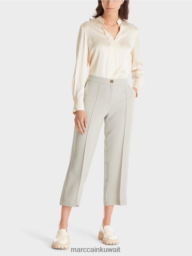 Marc Cain ويلينغتون بنطال واسع الأرجل LVN0D6579 ملابس الحجر الدافئ