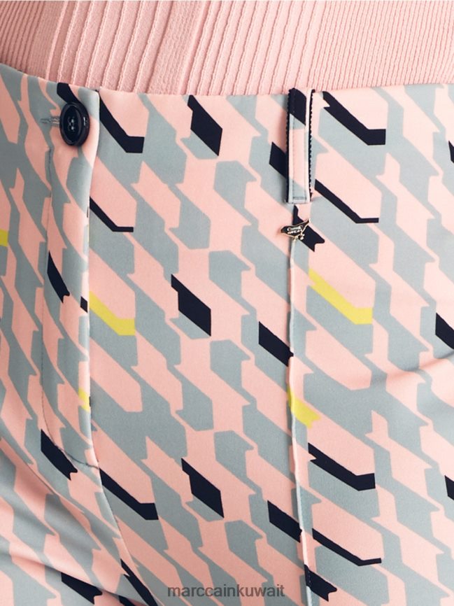 Marc Cain تمتد السراويل جيرسي سيدني LVN0D6581 ملابس السماء الزرقاء الداكنة