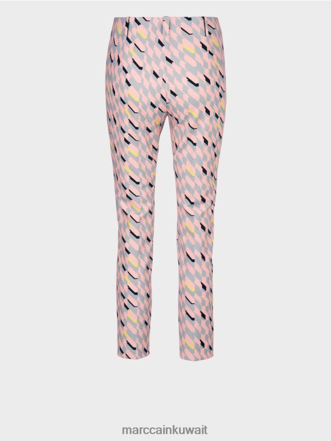 Marc Cain تمتد السراويل جيرسي سيدني LVN0D6581 ملابس السماء الزرقاء الداكنة