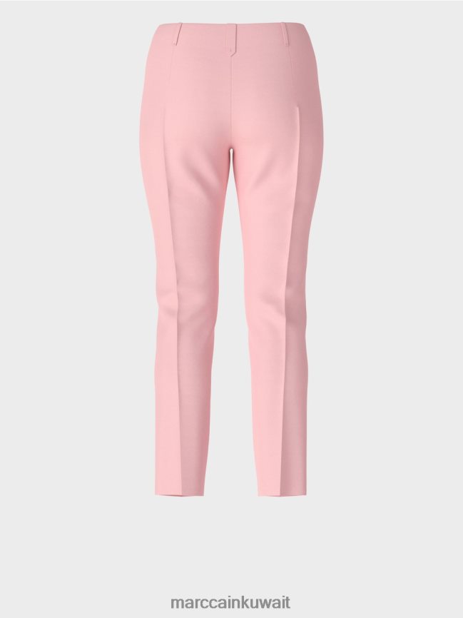 Marc Cain السراويل تمتد الخصر العادية سيدني LVN0D6582 ملابس مسحوق وردي ناعم