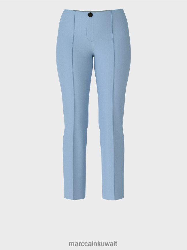 Marc Cain السراويل جيرسي الأنيقة سيدني LVN0D6594 ملابس سماء الصيف المظلمة