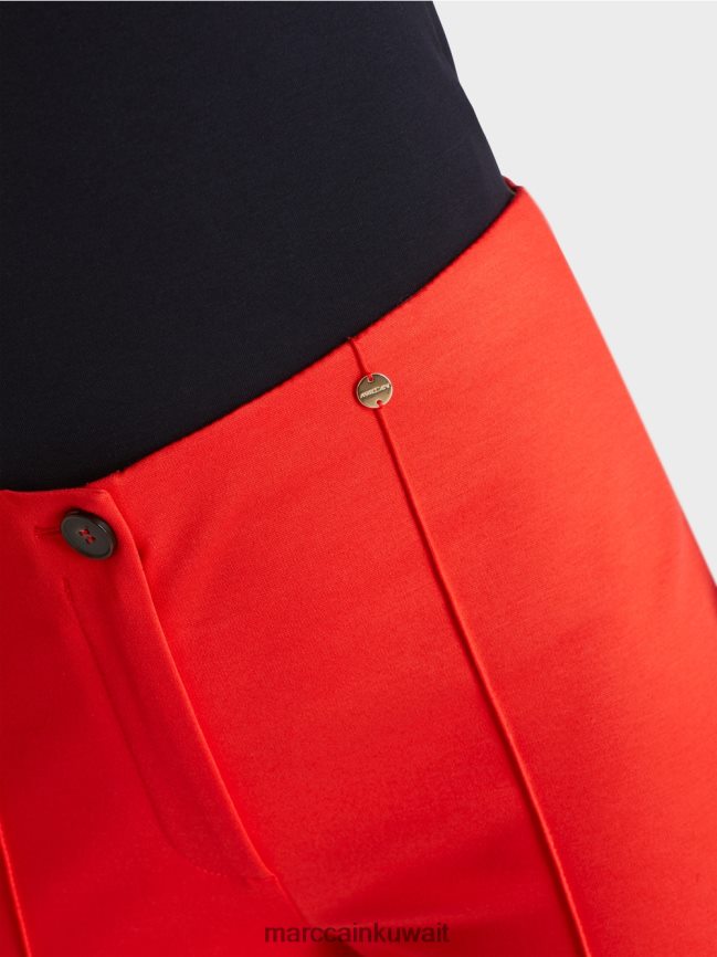 Marc Cain السراويل جيرسي الأنيقة سيدني LVN0D6595 ملابس كامباري