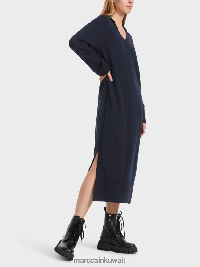 Marc Cain فستان طويل محبوك 