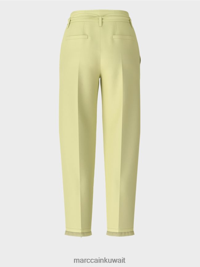 Marc Cain السراويل في نمط كيس من الورق LVN0D6688 ملابس نفس ناعم