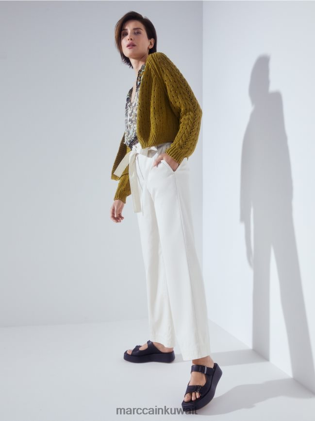 Marc Cain بنطال على شكل كيس ورقي 