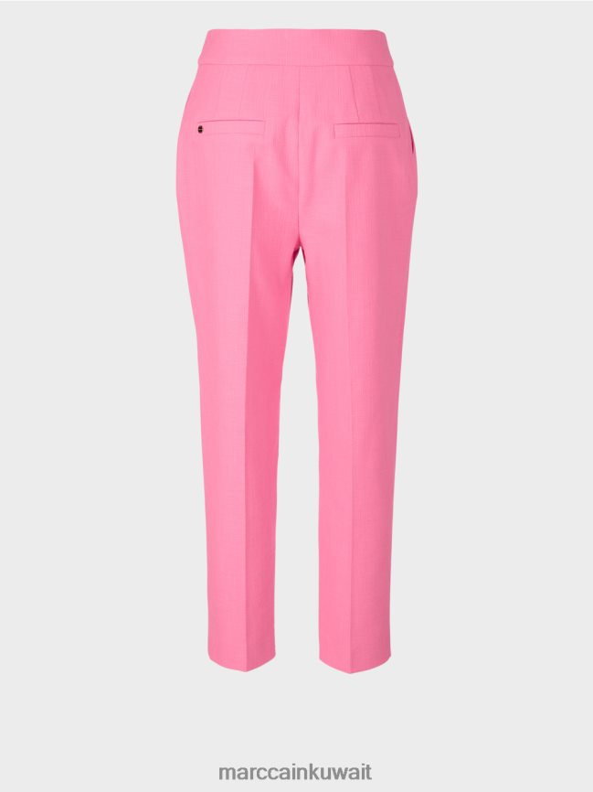 Marc Cain السراويل في نظرة الكتان LVN0D6700 ملابس وردي مشرق