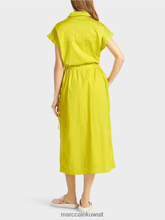 Marc Cain فستان رياضي مع شبكة وحبل LVN0D673 ملابس ليميد خفيف