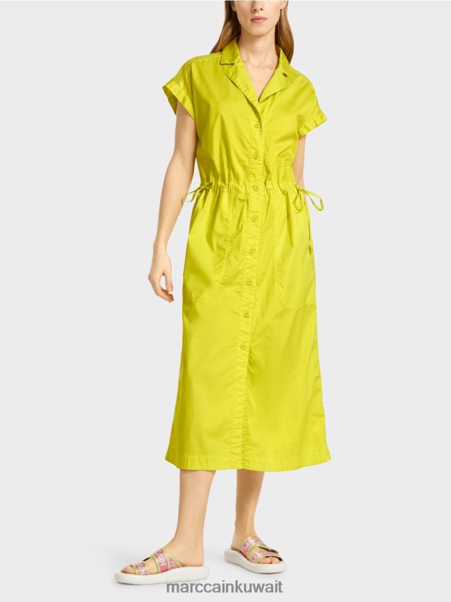 Marc Cain فستان رياضي مع شبكة وحبل LVN0D673 ملابس ليميد خفيف