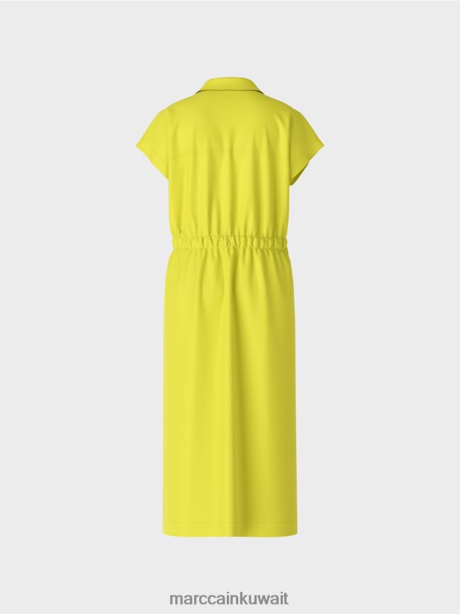 Marc Cain فستان رياضي مع شبكة وحبل LVN0D673 ملابس ليميد خفيف