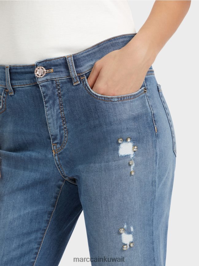 Marc Cain الجينز الكلاسيكي سيكار الأساسي LVN0D6755 ملابس كلاسيكي