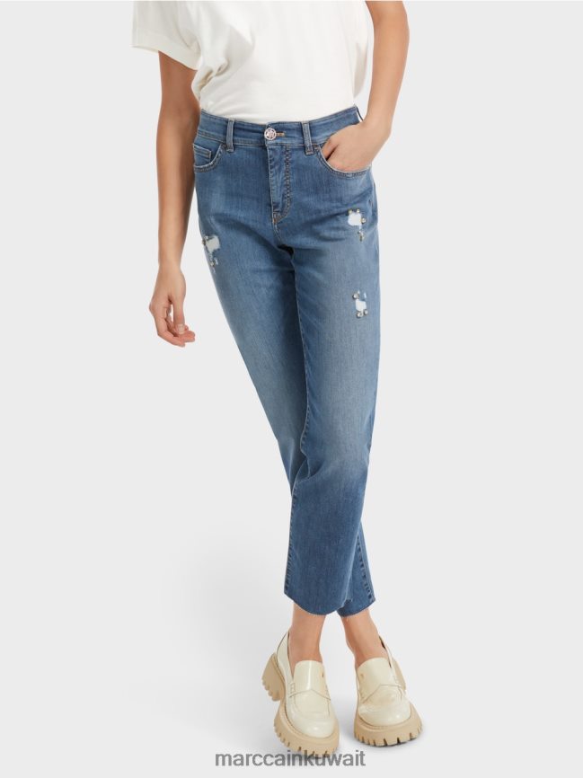 Marc Cain الجينز الكلاسيكي سيكار الأساسي LVN0D6755 ملابس كلاسيكي