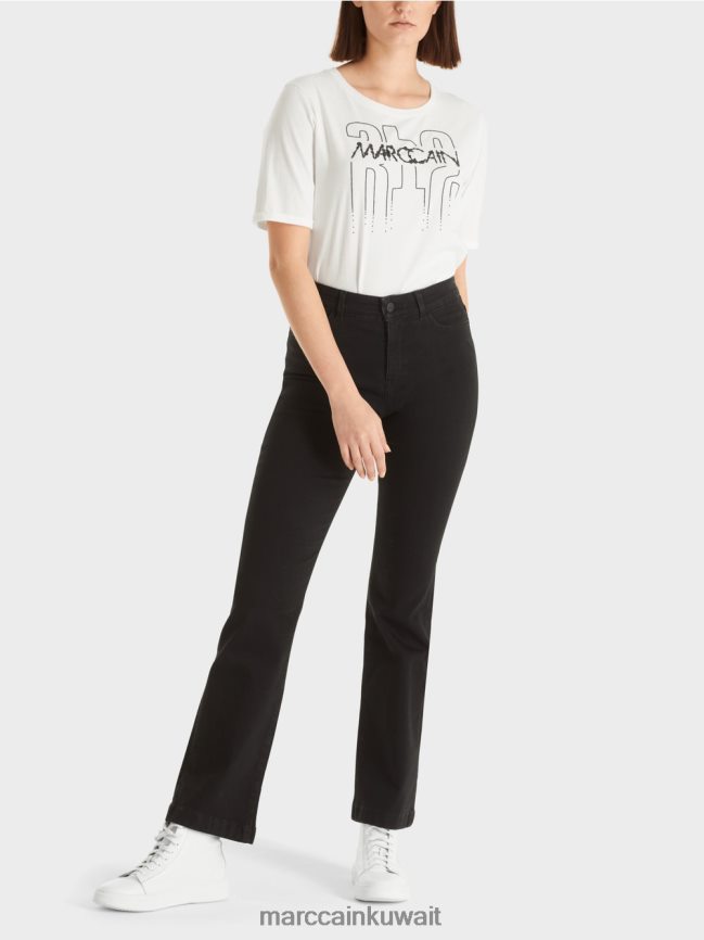 Marc Cain جينز "إعادة التفكير معًا" من فارو LVN0D6769 ملابس أسود