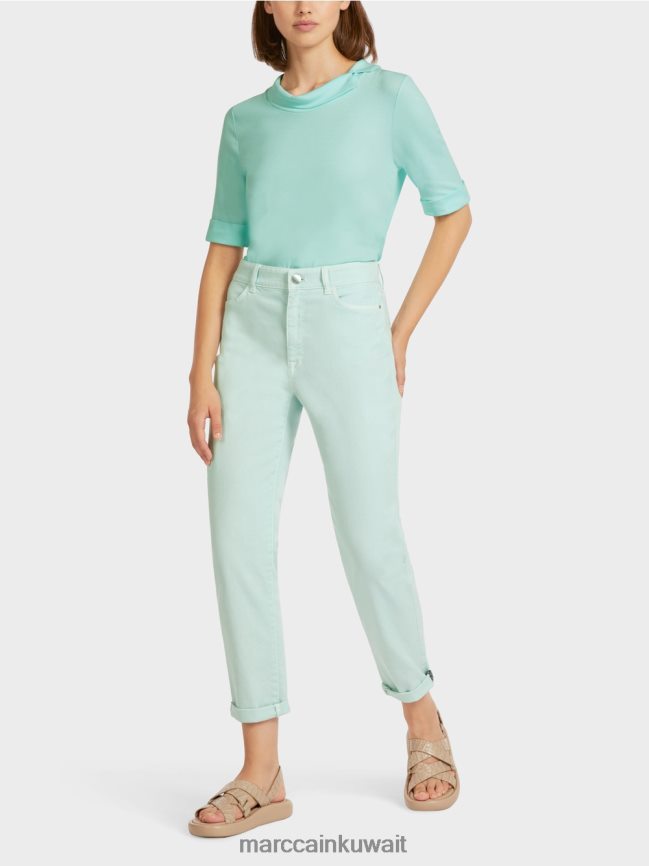 Marc Cain الجينز "إعادة التفكير معًا". LVN0D6810 ملابس كوة خفيفة ناعمة