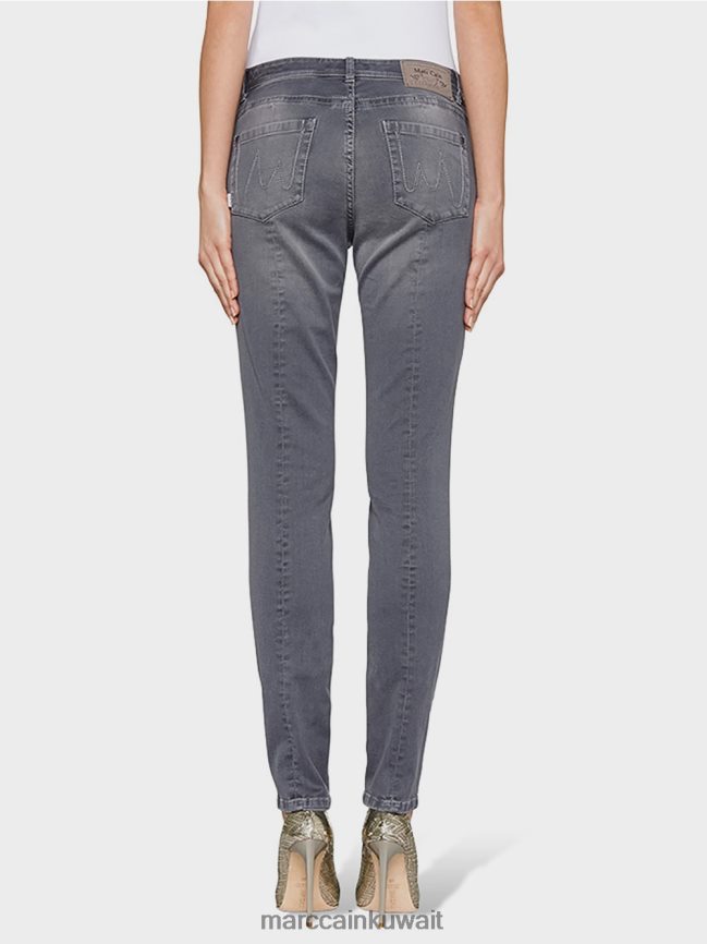 Marc Cain الجينز الأساسي المغسول LVN0D6833 ملابس رمادي