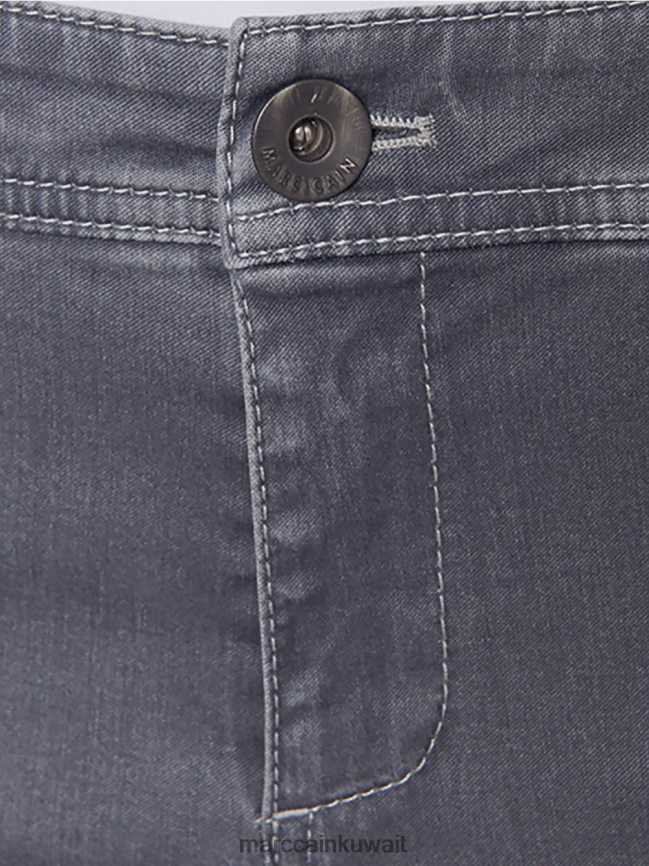 Marc Cain الجينز الأساسي المغسول LVN0D6833 ملابس رمادي