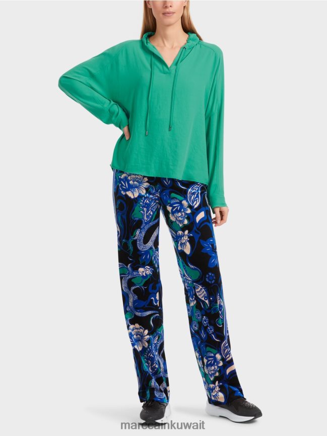 Marc Cain بلوزة يوني كيمونو LVN0D6838 ملابس المينا