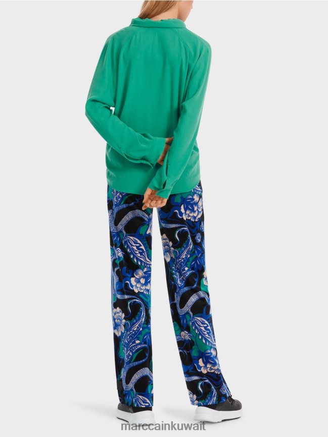 Marc Cain بلوزة يوني كيمونو LVN0D6838 ملابس المينا