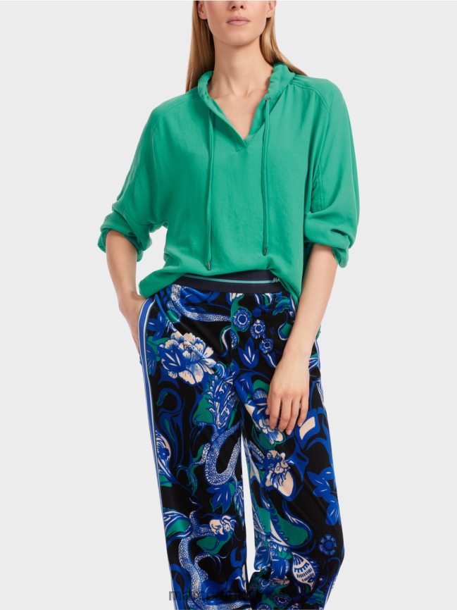 Marc Cain بلوزة يوني كيمونو LVN0D6838 ملابس المينا