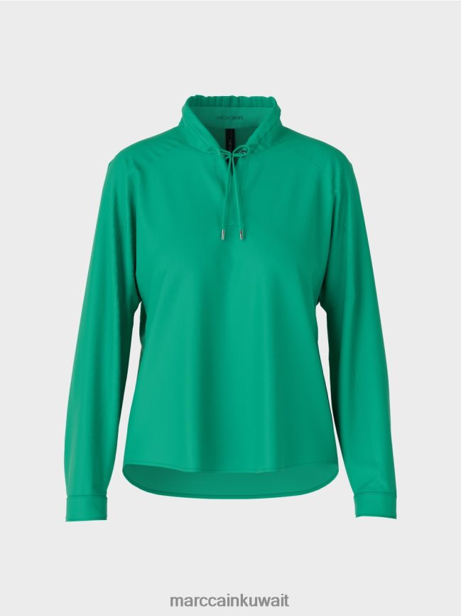 Marc Cain بلوزة يوني كيمونو LVN0D6838 ملابس المينا