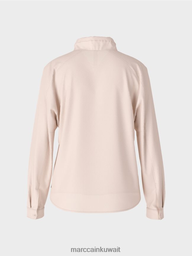 Marc Cain بلوزة يوني كيمونو LVN0D6839 ملابس اللوز زهر