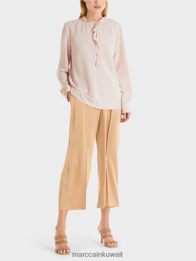 Marc Cain بلوزة متدفقة LVN0D6890 ملابس ناقص