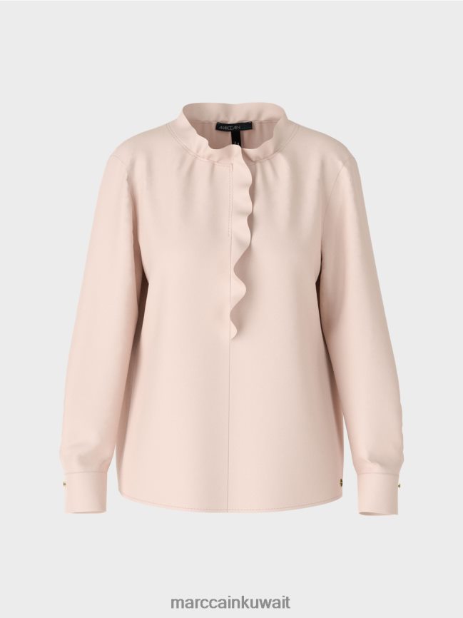 Marc Cain بلوزة متدفقة LVN0D6890 ملابس ناقص