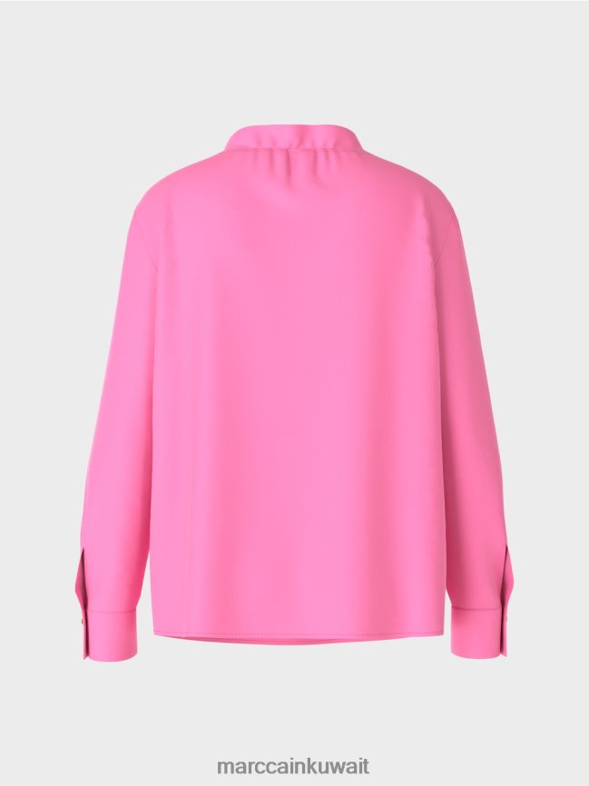 Marc Cain بلوزة متدفقة LVN0D6897 ملابس ملمع شفاه