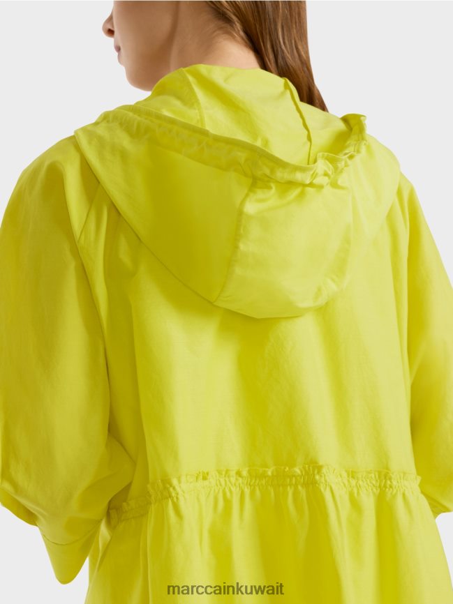 Marc Cain بلوزة كاجوال مع حرير أنيق LVN0D6938 ملابس ليميد خفيف