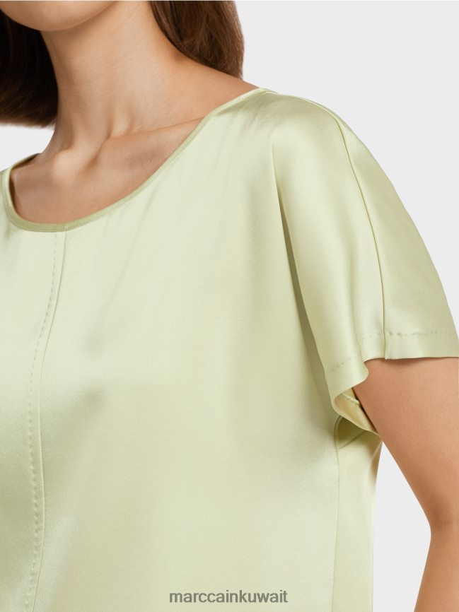 Marc Cain بلوزة على شكل بلوزة على طراز الكيمونو LVN0D6964 ملابس نفس ناعم