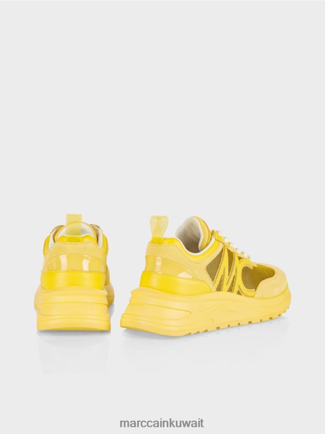 Marc Cain أحذية رياضية مع شعار MC LVN0D61577 أحذية شروق الشمس