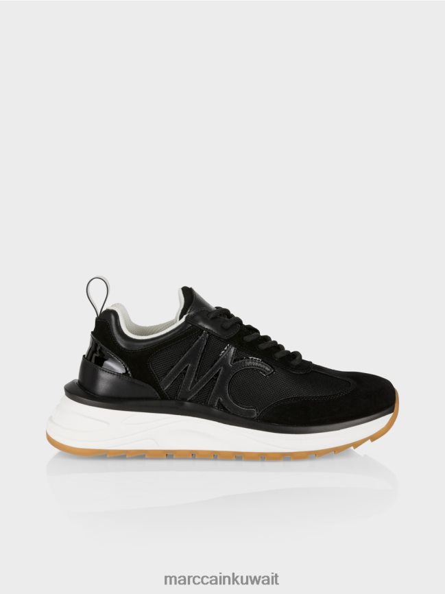 Marc Cain أحذية رياضية مع شعار MC LVN0D61589 أحذية أسود
