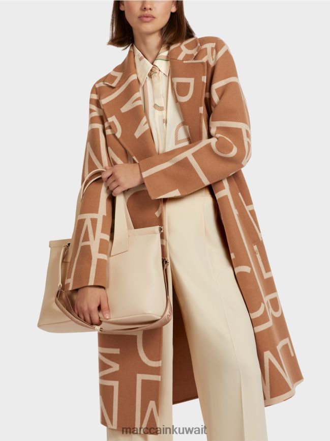 Marc Cain معطف مع حروف MC منمنمة LVN0D6291 ملابس جمل