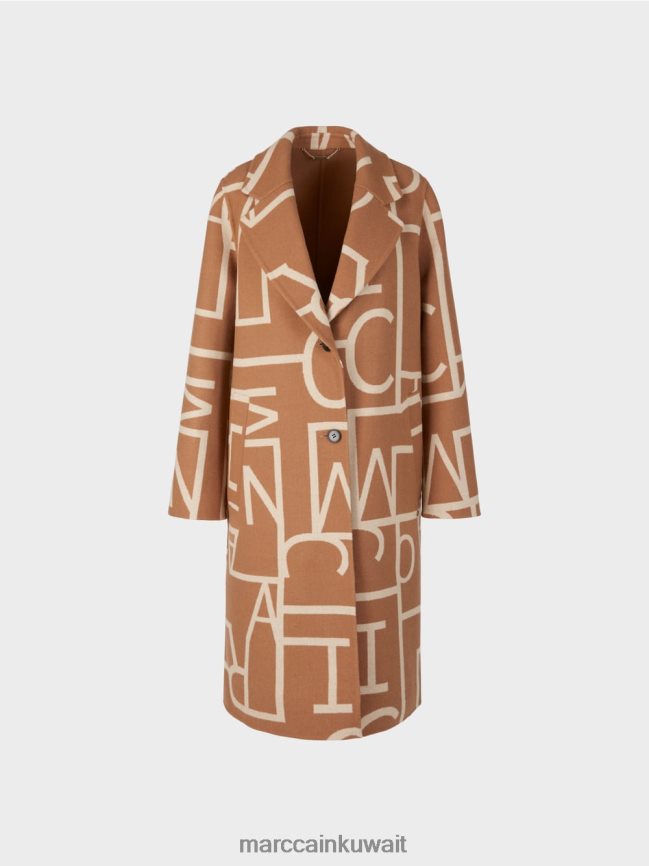Marc Cain معطف مع حروف MC منمنمة LVN0D6291 ملابس جمل