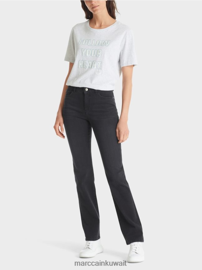 Marc Cain جينز "fyli" "إعادة التفكير معًا". LVN0D6776 ملابس الجمرة الخبيثة