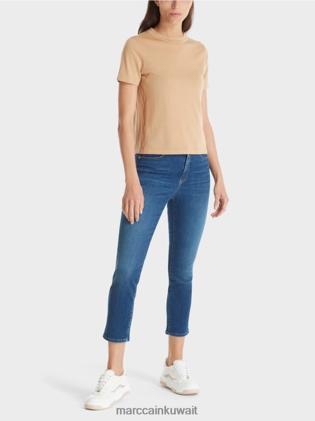 Marc Cain الجينز "إعادة التفكير معًا" من silea LVN0D6777 ملابس الدنيم الأزرق