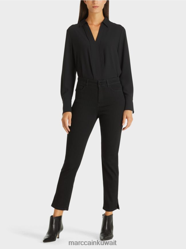 Marc Cain الجينز "إعادة التفكير معًا" من silea LVN0D6819 ملابس أسود